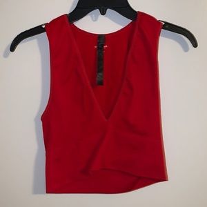 Red Urban Outfitter Out From Under Tank